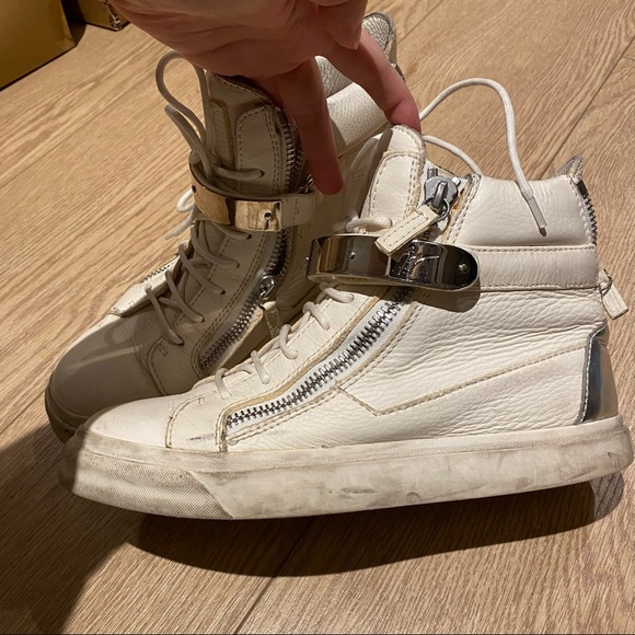 Giuseppe Zanotti Sneaker - white/silver size39 - Picture 2 of 5